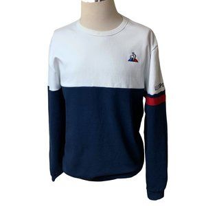 Le Coq Sportif Tricolor All‎ Season Biking Crewneck Sweatshirt